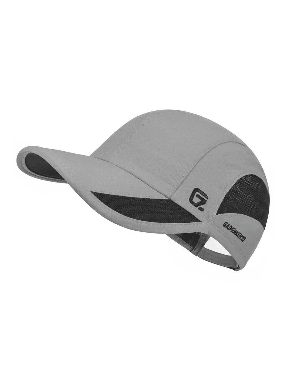 Quick Dry Run Hat Cooling Breathable Mesh | Light Gray | Size 7-7 1/2
